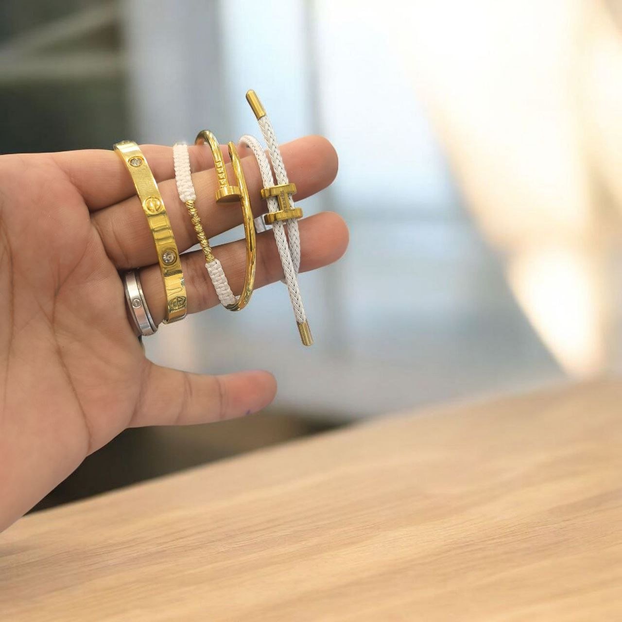 خاتم ستانلس ستيل أنيق مقاوم للصدأ – متوفر بجميع المقاسات - الصورة 10